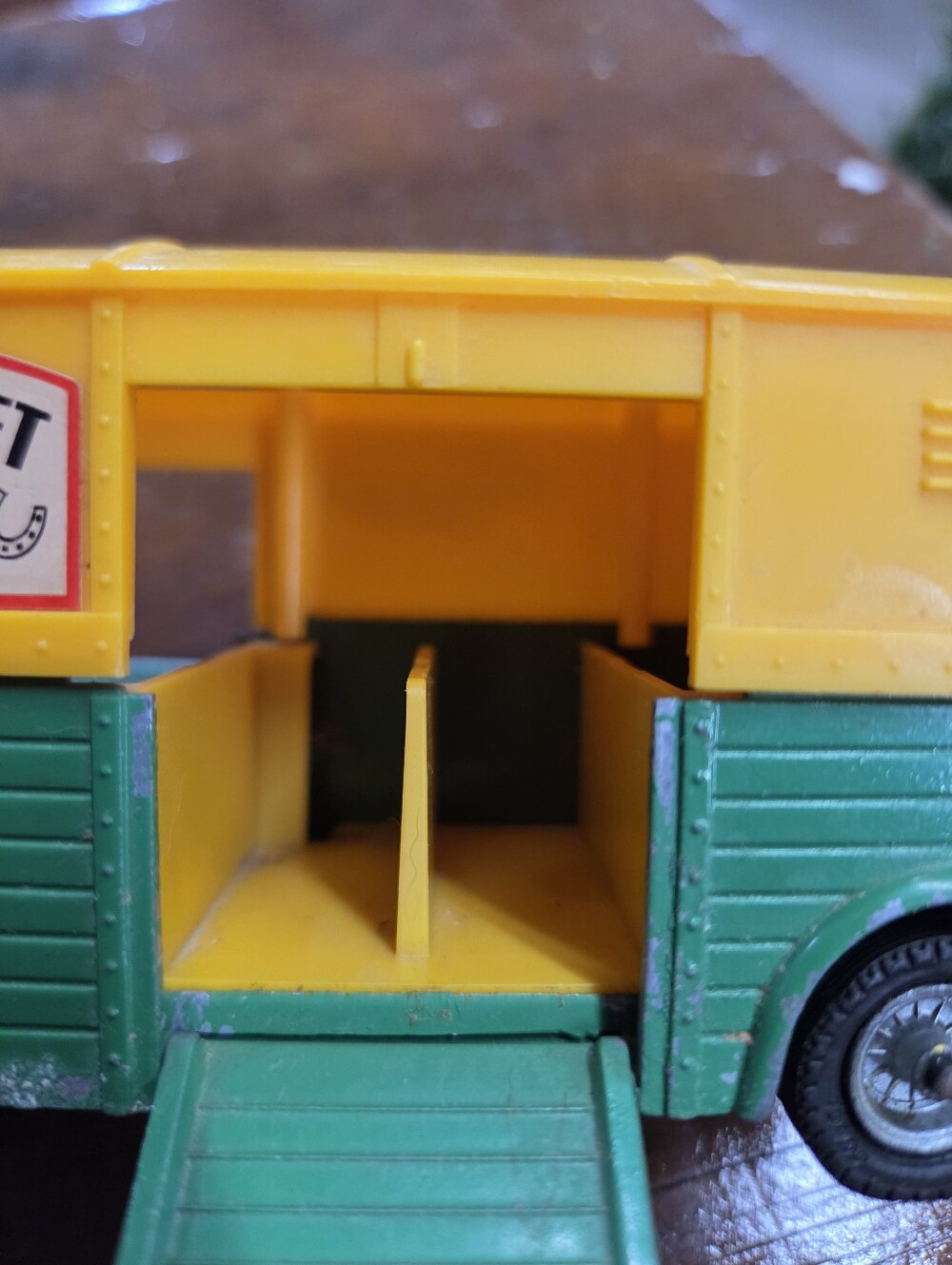 Vintage Corgi Major Toys Bedford Articulated Horse Box Truck Newmarket Racing S - Picture 5 of 8